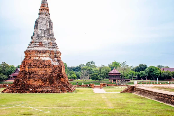 Tajlandia Ayutthayę Świątynia Wat Chaiwatthanaram — Zdjęcie stockowe