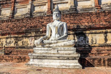 Tayland. Ayutthaya. Wat Yai Chai Mongkhol Tapınağı