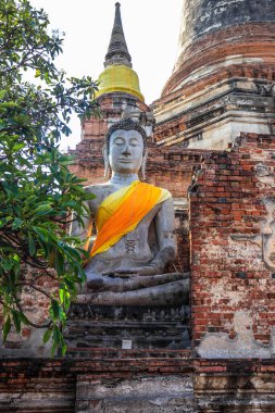 Tayland. Ayutthaya. Wat Yai Chai Mongkhol Tapınağı
