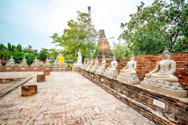 Tayland. Ayutthaya. Wat Yai Chai Mongkhol Tapınağı