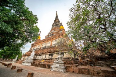 Tayland. Ayutthaya. Wat Yai Chai Mongkhol Tapınağı