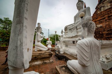 Tayland. Ayutthaya. Wat Yai Chai Mongkhol Tapınağı
