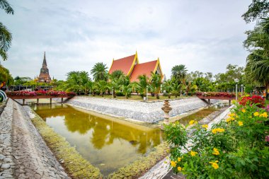 Tayland. Ayutthaya. Wat Yai Chai Mongkhol Tapınağı