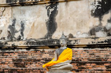 Tayland. Ayutthaya. Wat Yai Chai Mongkhol Tapınağı