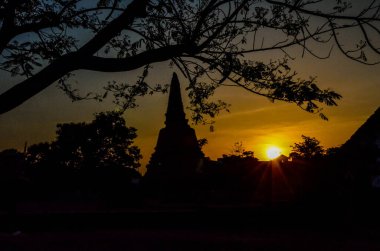 Tayland. Ayutthaya. Wat Yai Chai Mongkhol Tapınağı