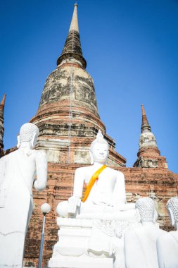 Tayland. Ayutthaya. Wat Yai Chai Mongkhol Tapınağı