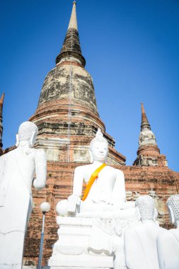Tayland. Ayutthaya. Wat Yai Chai Mongkhol Tapınağı