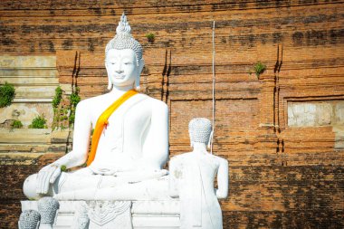 Tayland. Ayutthaya. Wat Yai Chai Mongkhol Tapınağı