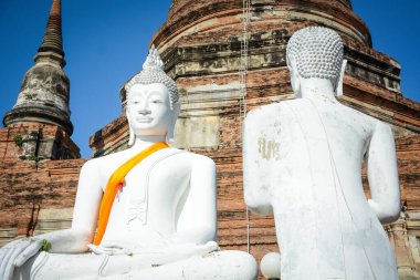 Tayland. Ayutthaya. Wat Yai Chai Mongkhol Tapınağı