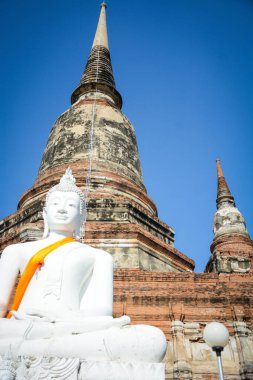 Tayland. Ayutthaya. Wat Yai Chai Mongkhol Tapınağı