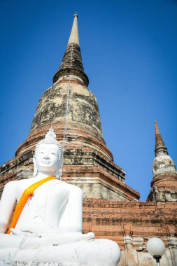 Tayland. Ayutthaya. Wat Yai Chai Mongkhol Tapınağı