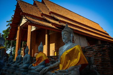 Tayland. Ayutthaya. Wat Yai Chai Mongkhol Tapınağı