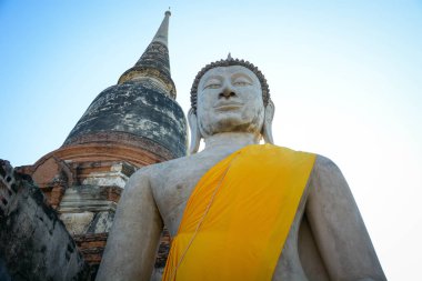 Tayland. Ayutthaya. Wat Yai Chai Mongkhol Tapınağı