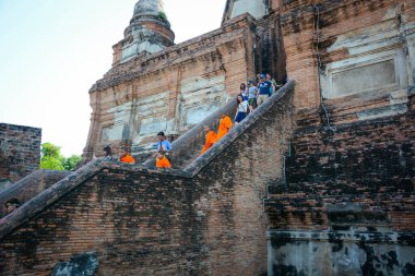 Tayland. Ayutthaya. Wat Yai Chai Mongkhol Tapınağı