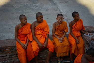 Tayland. Ayutthaya. Wat Yai Chai Mongkhol Tapınağı