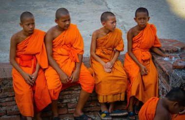 Tayland. Ayutthaya. Wat Yai Chai Mongkhol Tapınağı