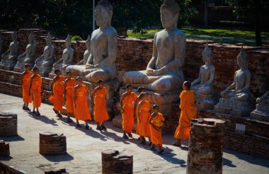 Tayland. Ayutthaya. Wat Yai Chai Mongkhol Tapınağı