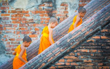 Tayland. Ayutthaya. Wat Yai Chai Mongkhol Tapınağı