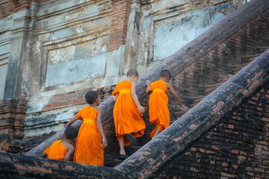 Tayland. Ayutthaya. Wat Yai Chai Mongkhol Tapınağı
