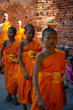Tayland. Ayutthaya. Wat Yai Chai Mongkhol Tapınağı