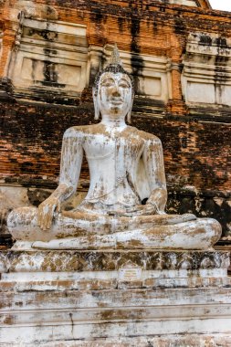 Tayland. Ayutthaya. Wat Yai Chai Mongkhol Tapınağı