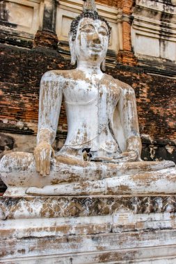 Tayland. Ayutthaya. Wat Yai Chai Mongkhol Tapınağı