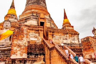 Tayland. Ayutthaya. Wat Yai Chai Mongkhol Tapınağı