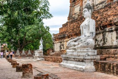 Tayland. Ayutthaya. Wat Yai Chai Mongkhol Tapınağı