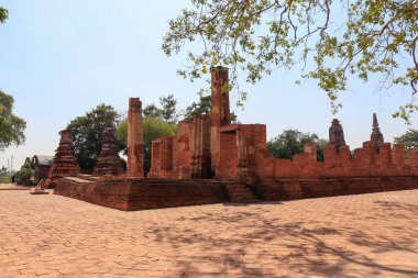 Tayland. Ayutthaya. Wat Phu Khao Tapınağı