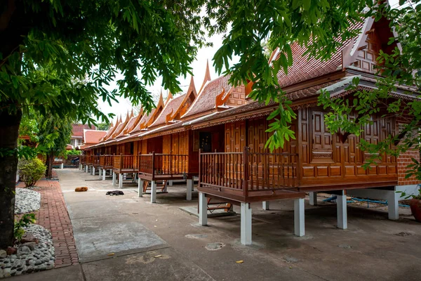 Thailand Ayutthaya Wat Yai Chai Mongkhol Temple — Stock Photo, Image