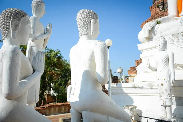 Tailândia Ayutthaya Templo Wat Yai Chai Mongkhol — Fotografia de Stock