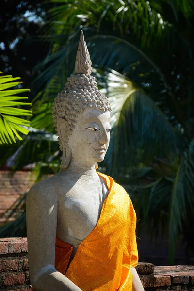 Tailândia Ayutthaya Templo Wat Yai Chai Mongkhol — Fotografia de Stock