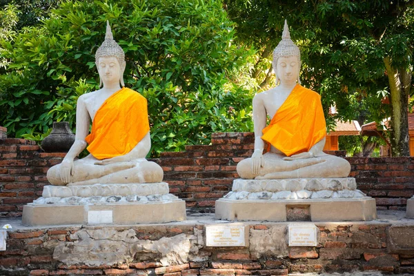 Таїланд Аюттхая Wat Yai Chai Mongkhol Temple — стокове фото