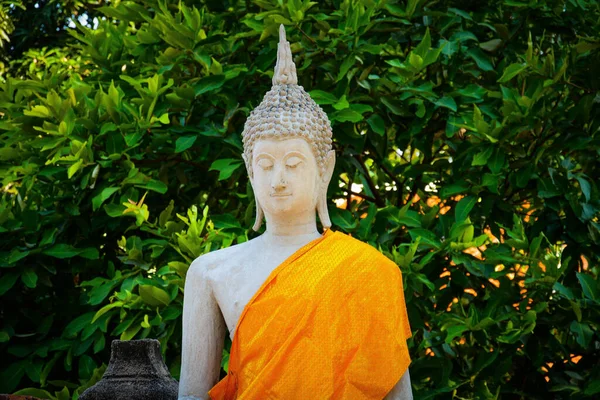 Tajlandia Ayutthayę Świątynia Wat Yai Chai Mongkhol — Zdjęcie stockowe