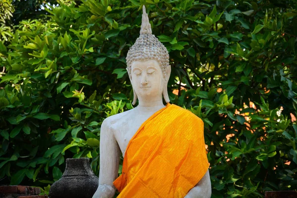 Tailandia Ayutthaya Templo Wat Yai Chai Mongkhol — Foto de Stock