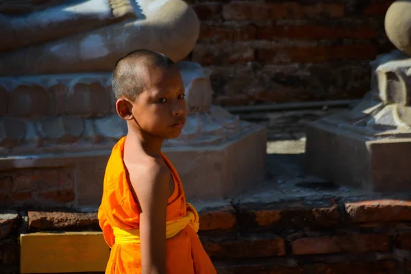 Thailand Ayutthaya Wat Yai Chai Mongkhol Temple — Stock Photo, Image