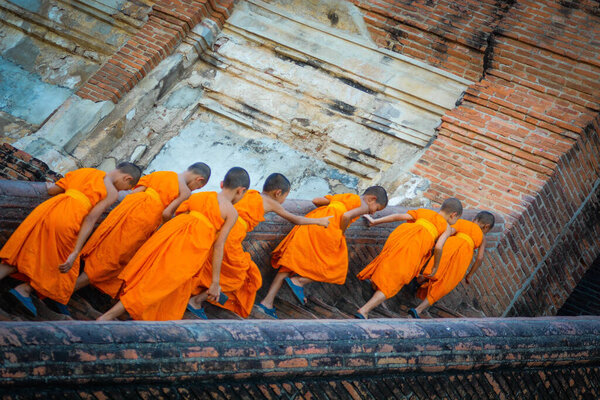 Thailand. Ayutthaya. Wat Yai Chai Mongkhol Temple