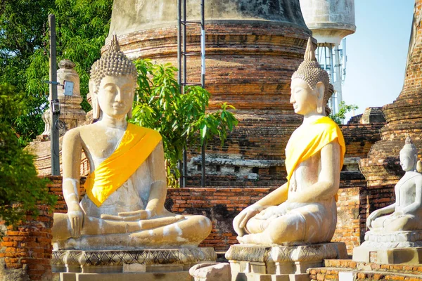 Таиланд Аюттхая Храм Ват Чай Монгхол — стоковое фото