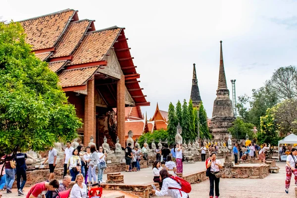 Ayutthaya 华嘉蒙和寺 — 图库照片