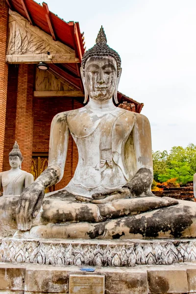 stock image Thailand. Ayutthaya. Wat Yai Chai Mongkhol Temple