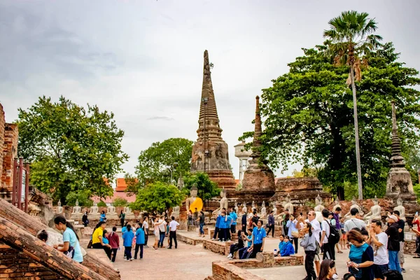 Tayland. Ayutthaya. Wat Yai Chai Mongkhol Tapınağı