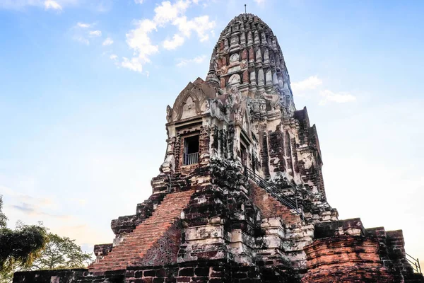 Tailandia Ayutthaya Templo Wat Ratcha Burana —  Fotos de Stock