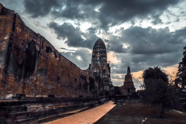 Tailandia Ayutthaya Templo Wat Ratcha Burana —  Fotos de Stock