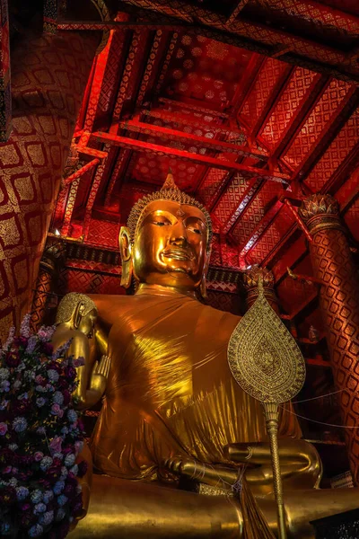 Thailand Ayutthaya Wat Phanan Choeng Tempel — Stockfoto