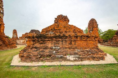 Antik Wat Mahathat Tapınağı, Ayutthaya, Tayland