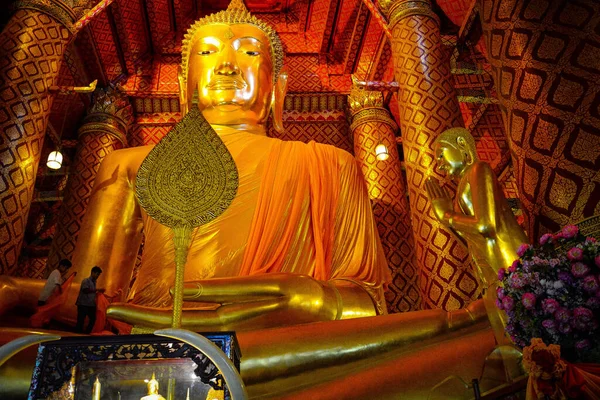 Tailandia Ayutthaya Templo Wat Phanan Choeng —  Fotos de Stock