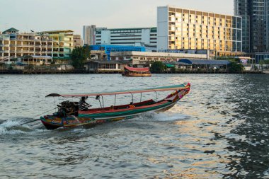 Tayland. Bangkok 'ta. Chao Phraya Nehri