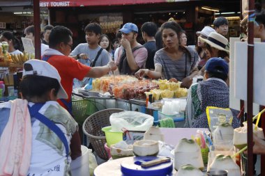 Tayland. Bangkok 'ta. Chatuchack Pazarı