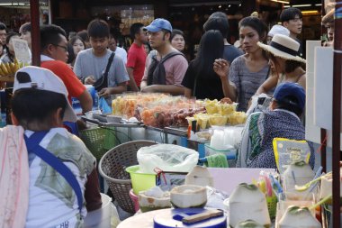 Tayland. Bangkok 'ta. Chatuchack Pazarı