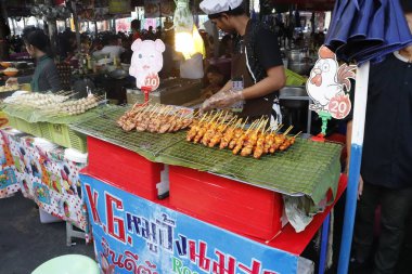 Tayland. Bangkok 'ta. Chatuchack Pazarı